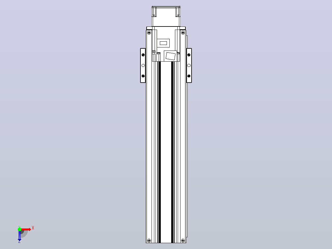 钢基模组TPA-KNR-8610C-440A1-MU-H0S0俯视图