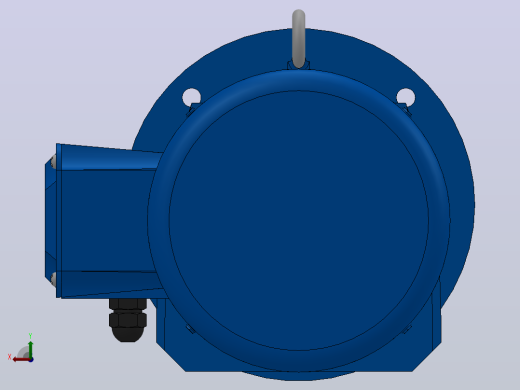 RF57法兰轴伸式安装斜齿轮减速机RF57-Y2.2-4P-100-M1-0°-Φ250后视缩略图