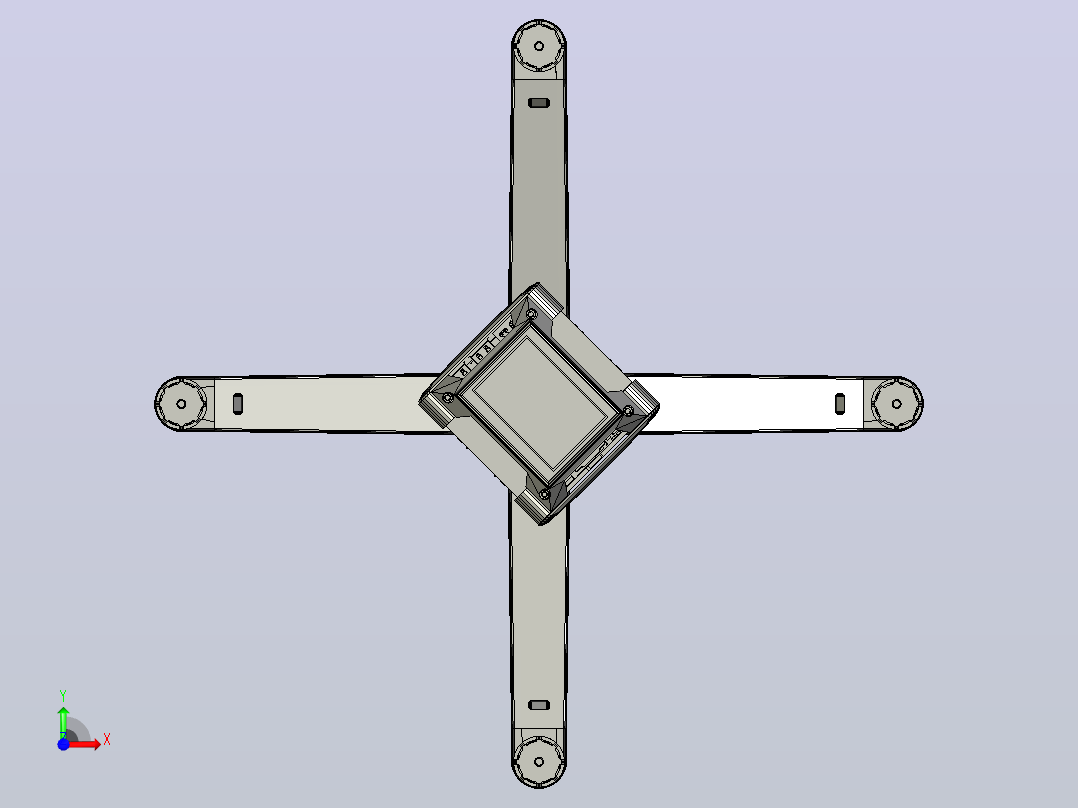 RasPi无人机前视图