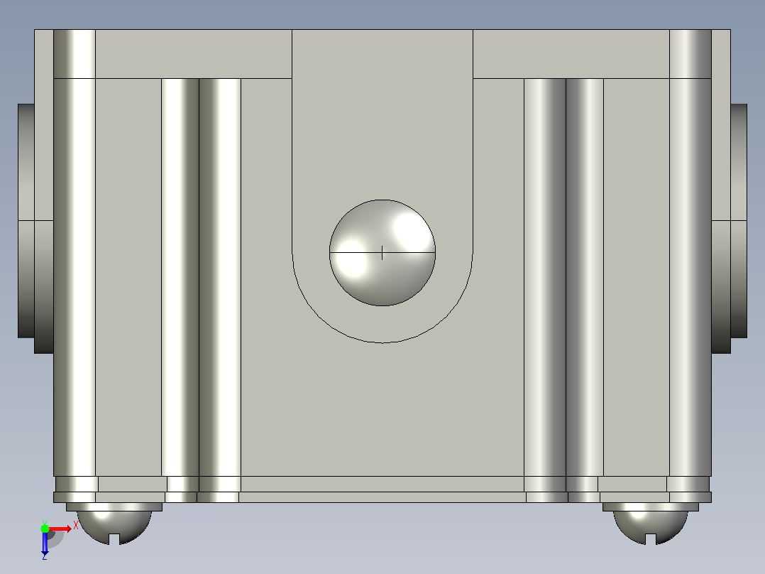YBLX-3_11H行程开关三维模型202101俯视图
