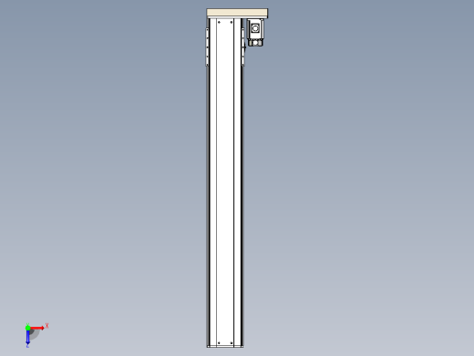 日规模组半封闭丝杆TPA-HNR-220D-3210C-L1600-ML-C-P1K-N3俯视缩略图