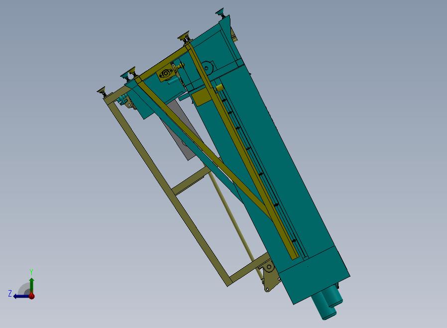 中空玻璃生产线右视图