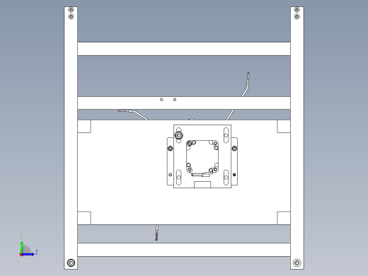 工件输送装置左视缩略图