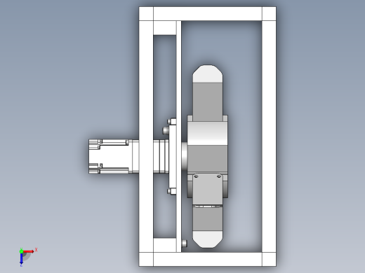 工件输送装置俯视缩略图