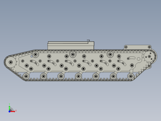 履带车底盘sw16前视缩略图