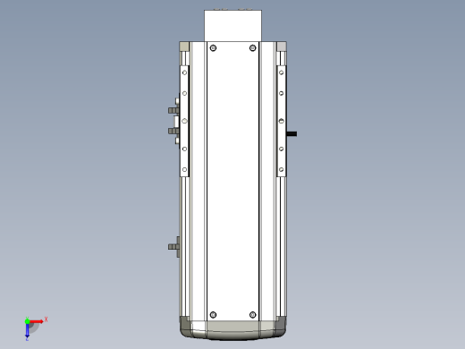 Toyo东佑达直线模组-ETH14-150-BM-400W+煞車俯视缩略图