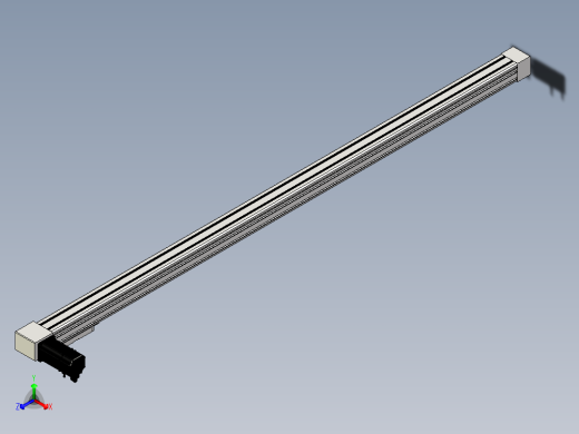Toyo东佑达直线模组-M65M-X78-1600-R-M40-C4正等轴测缩略图