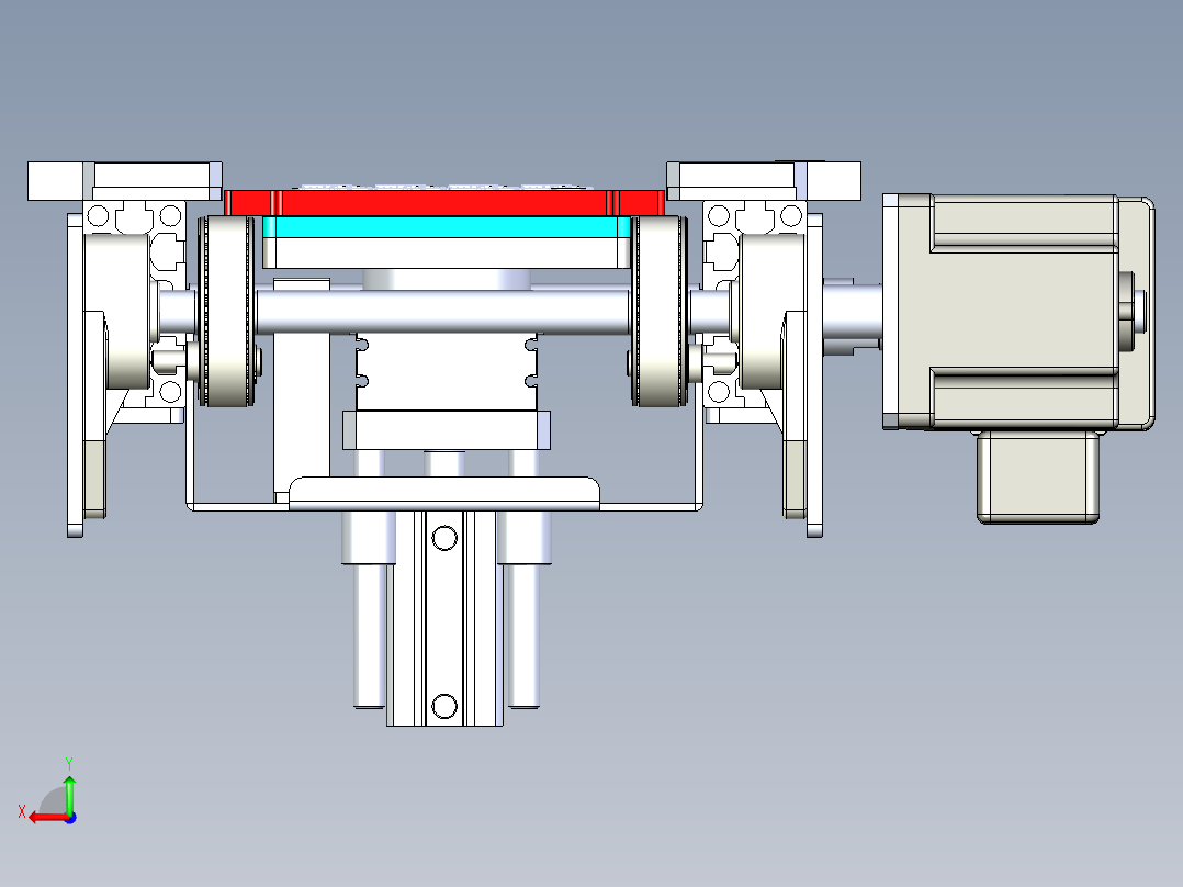 180度翻转后视图