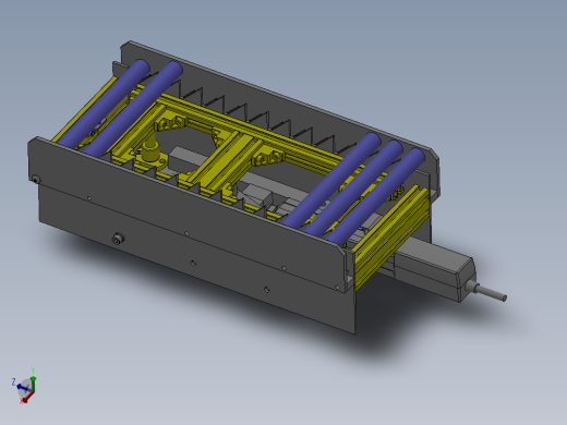 M3 圆棒依次进给机构