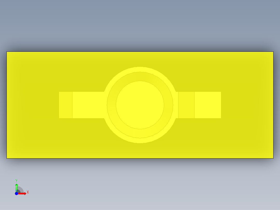 LED_Rectangular_Yellow_2x5x7mm前视图