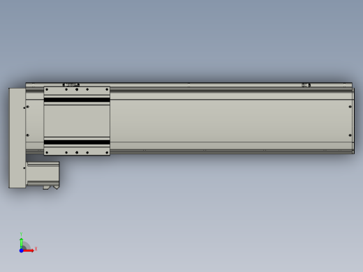 VF丝杆传动-一般环境VF22-S750-BL前视缩略图
