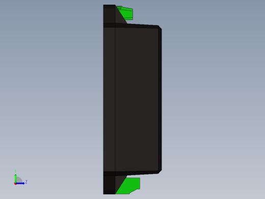 60W系列封装开关电源，螺丝端子风格左视缩略图