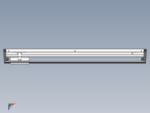 威洛博VL系列3d模型模组VL17E1Y-S650俯视缩略图