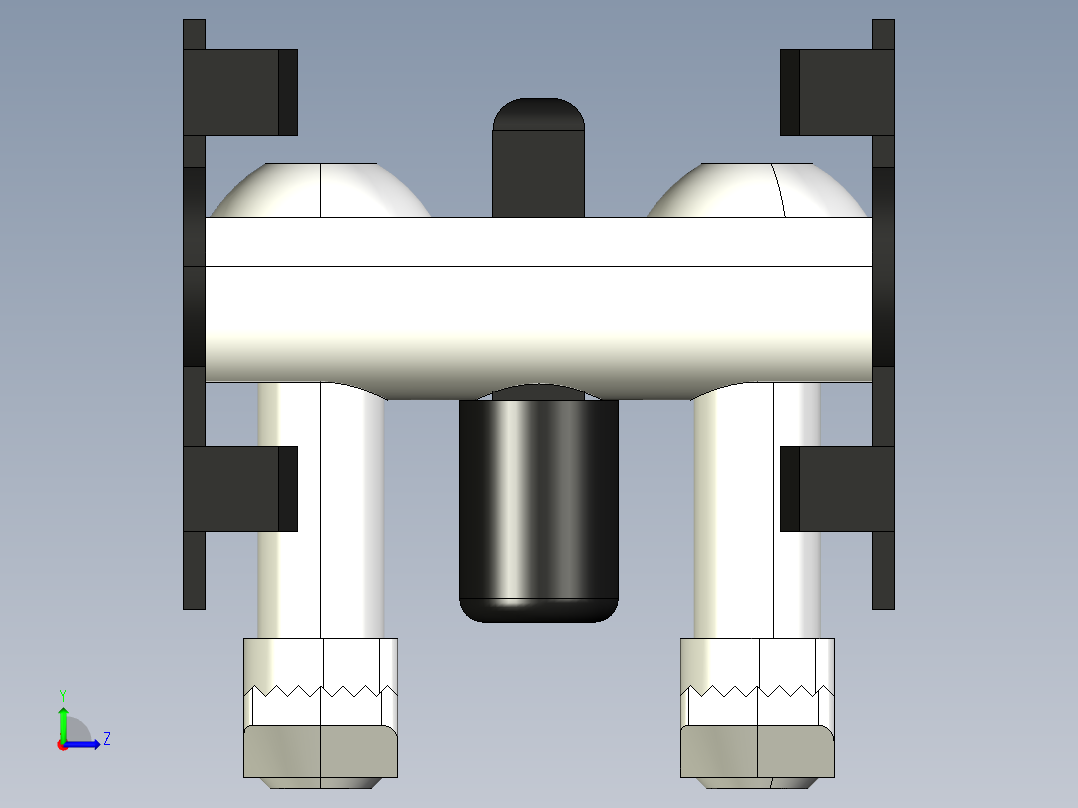型材-BR 45 BOLT CONNECTOR KJN500921左视图