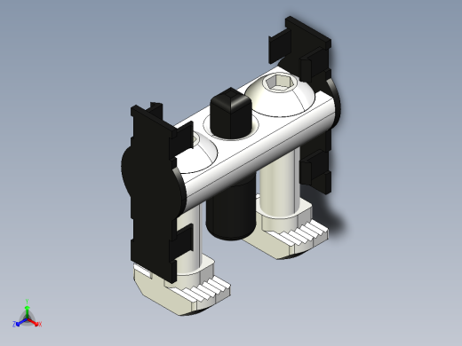 型材-BR 45 BOLT CONNECTOR KJN500921正等轴测缩略图