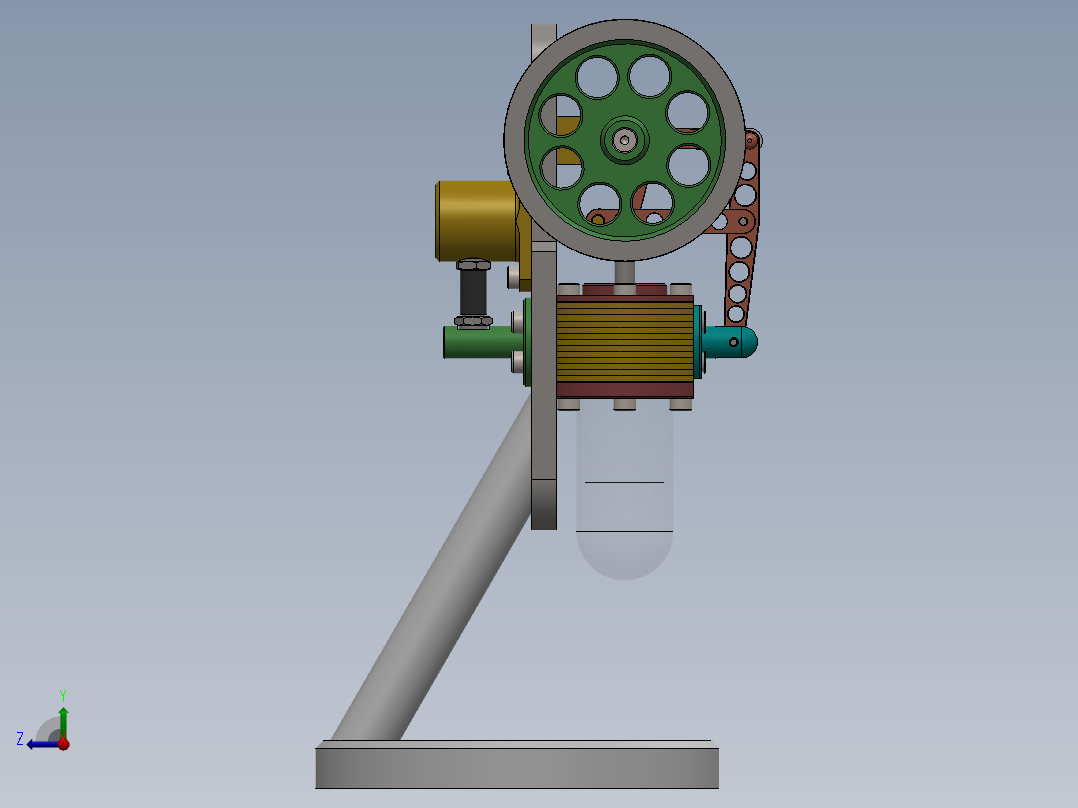 发动机 (127)右视图