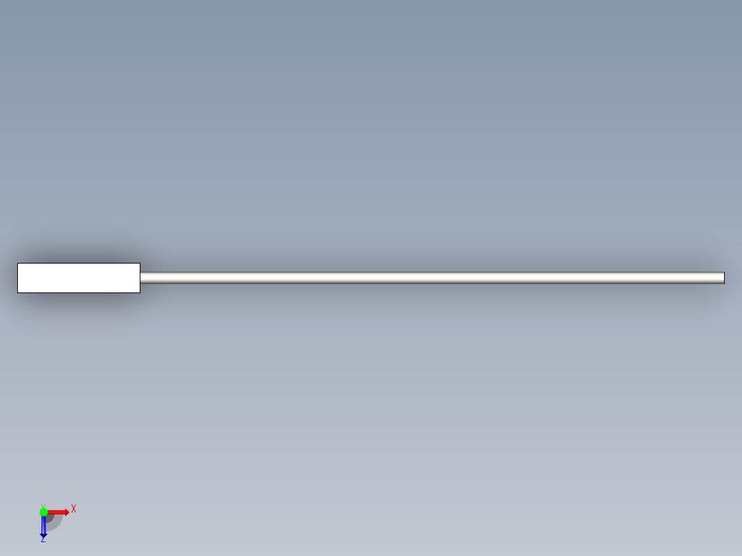 支架光纤_对射型FT-W14俯视图