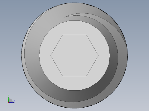 DIN 913-ISO 4026 固定螺钉-M1.8 L=4.SLDPRT左视缩略图