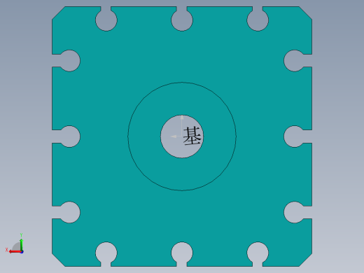 S5 单作用气缸缸体后视缩略图