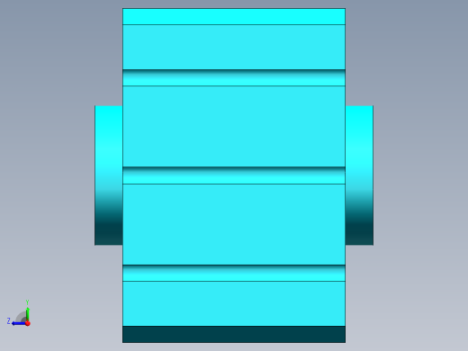 S5 单作用气缸缸体右视缩略图