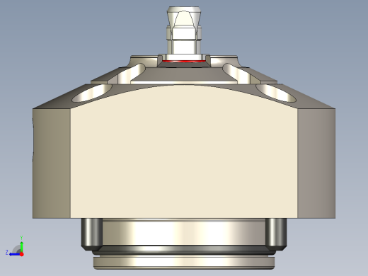 KOSMEKSFA1000-M1A-070多系列多零件图纸模型多系列多零件图纸模型右视缩略图