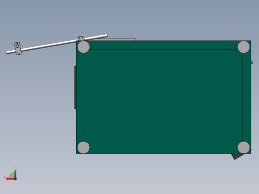 全自动音圈绕线机（带工程图） 机械设计3D模型后视缩略图