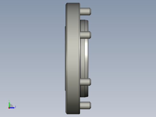 KOSMEKVSJ160-D多系列多零件图纸模型多系列多零件图纸模型左视缩略图
