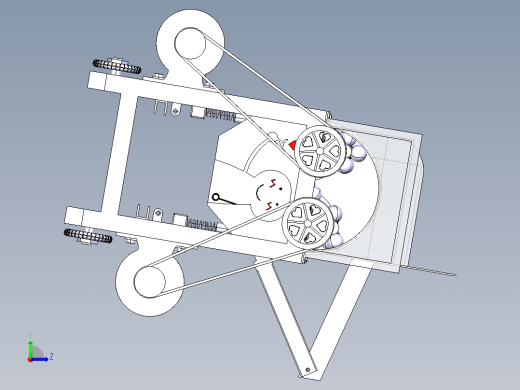 玉米脱粒机新左视缩略图