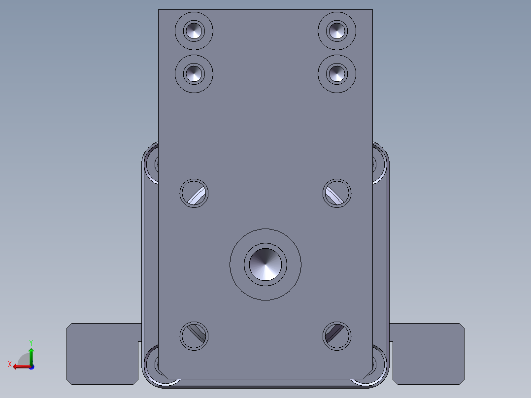 电动滑台模组SEH50L-BC后视图