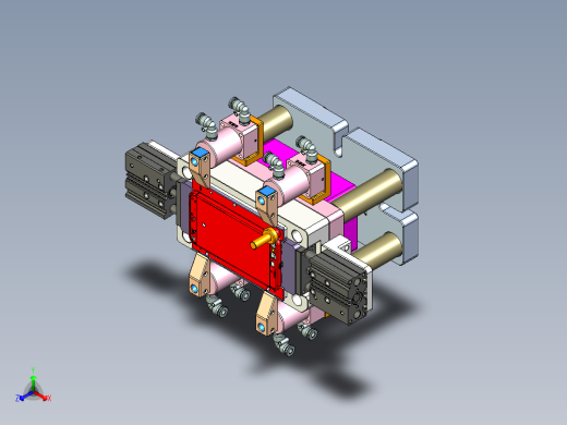 R4-CNC3笔记本CNC工装夹具三维模型-0901