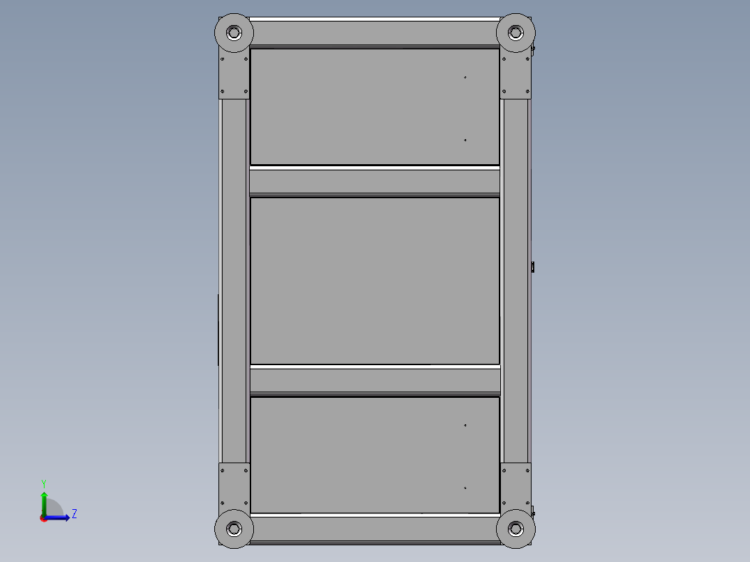 大型平雕机sw18可编辑左视图