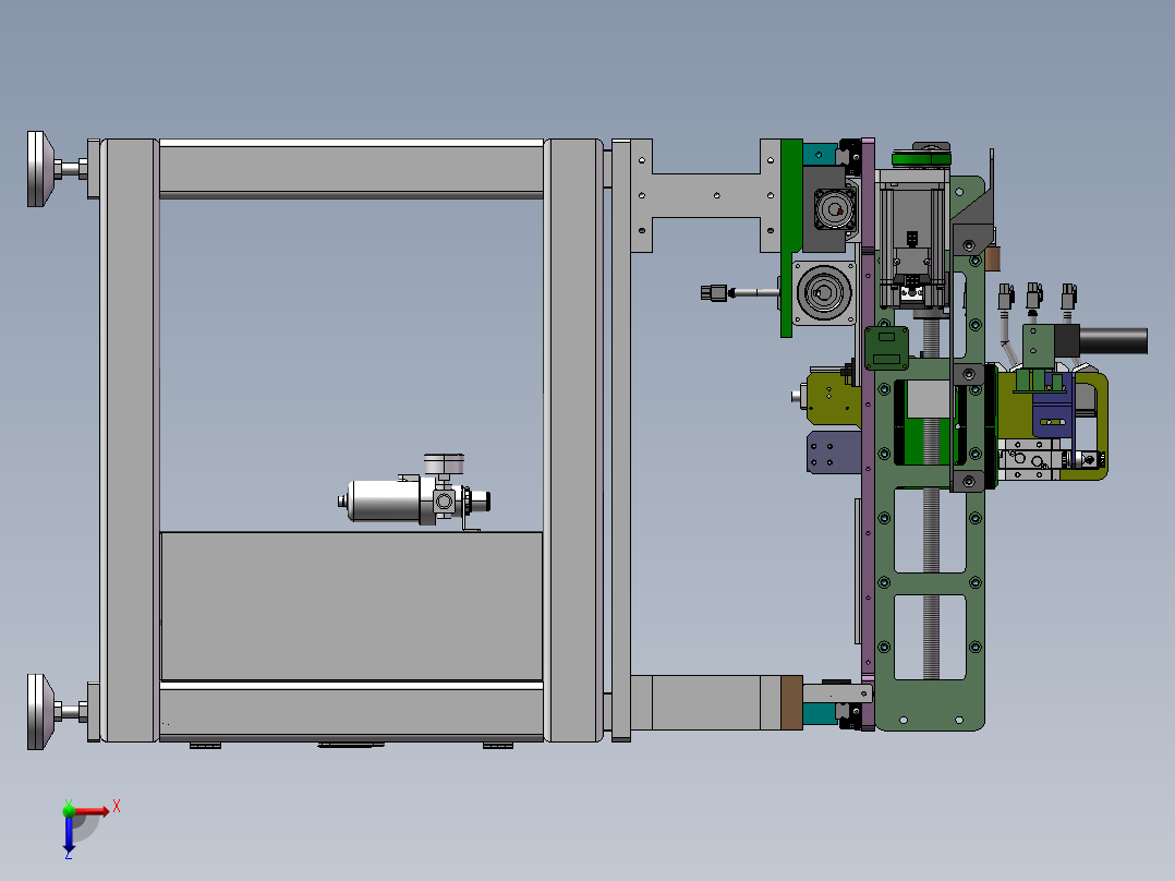 大型平雕机sw18可编辑俯视图