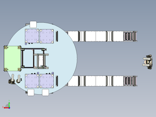 PCB自动清洗线step后视缩略图