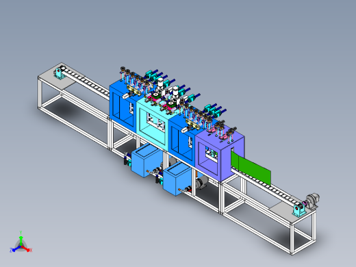 立式清洗机sw16可编辑正等轴测缩略图