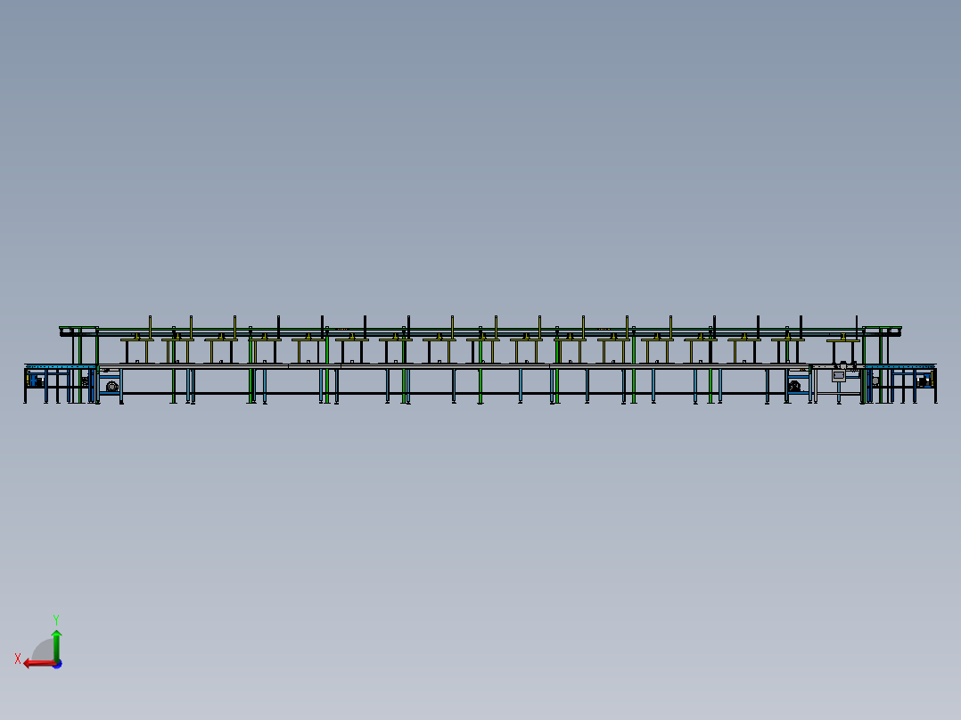 抽真空环形工装板线sw18可编辑后视图