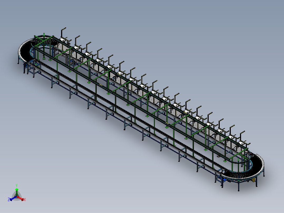 抽真空环形工装板线sw18可编辑正等轴测图