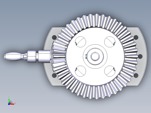 锥齿轮启闭器前视缩略图