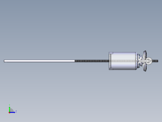 锥齿轮启闭器左视缩略图