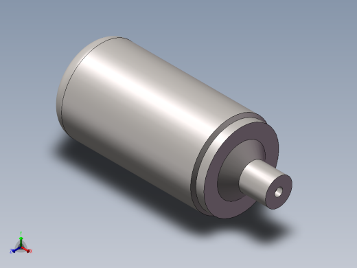 滚柱式汽油泵正等轴测缩略图