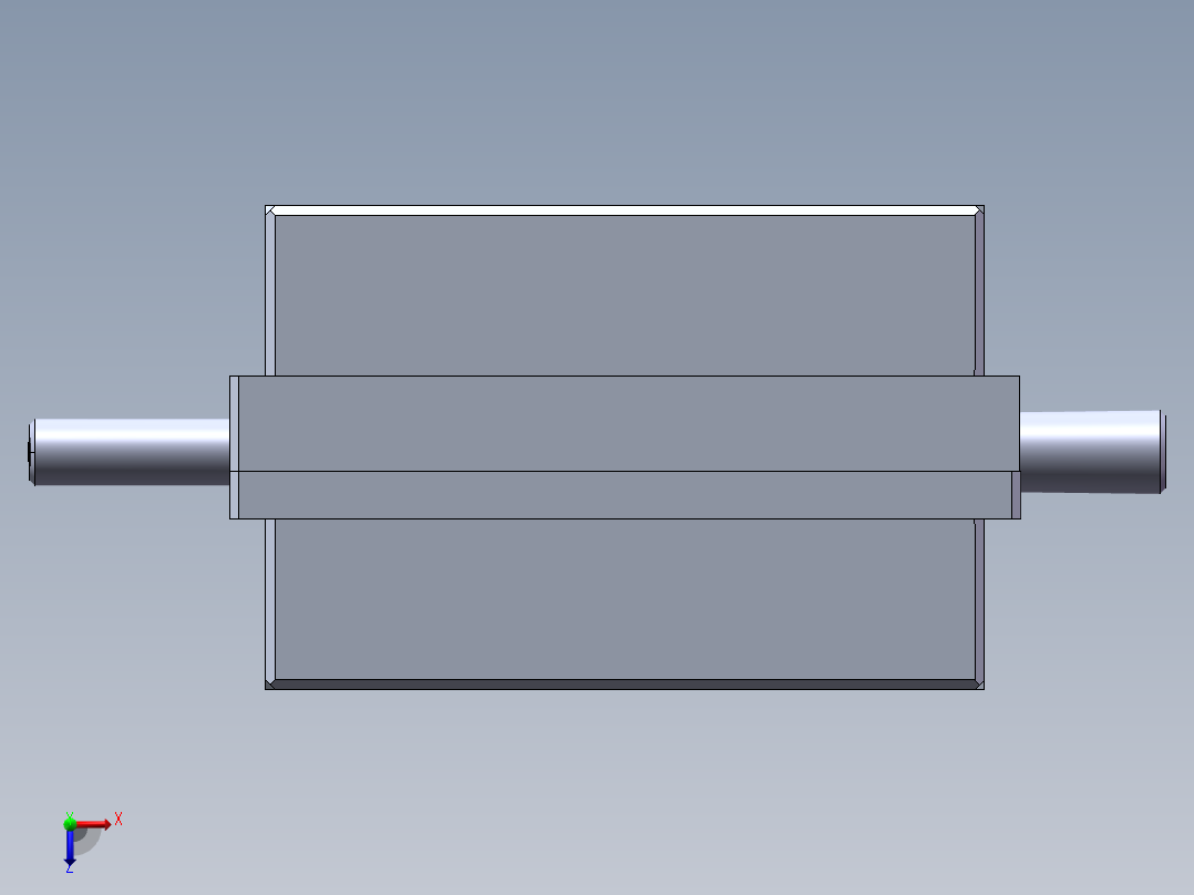 CVT无级减速机设计(含计算说明)俯视图
