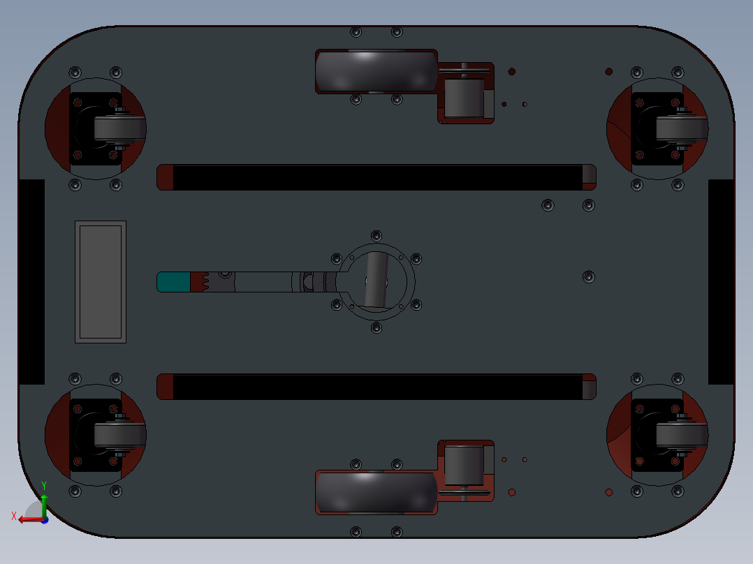 AGV小车、AGV(31)后视图