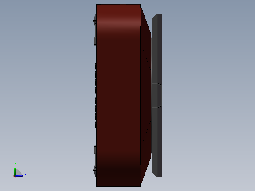 AGV小车、AGV(31)左视图