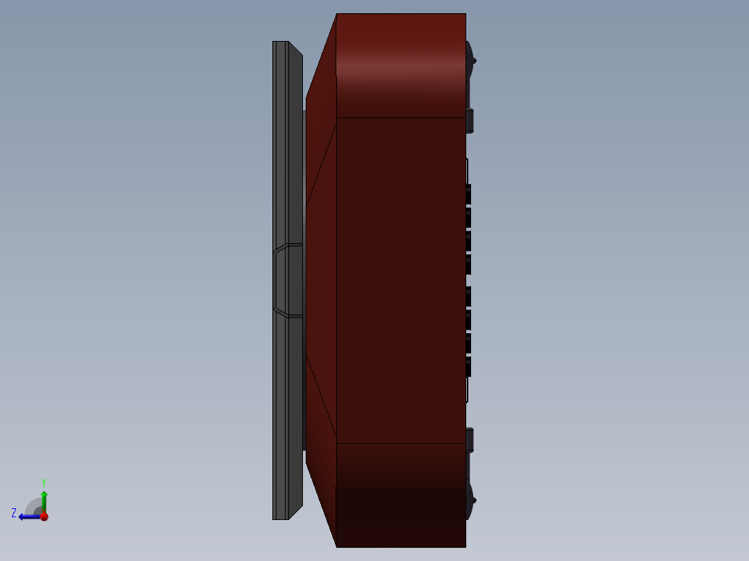 AGV小车、AGV(31)右视图