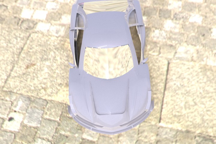 A3004223-跟踪超级跑车车身