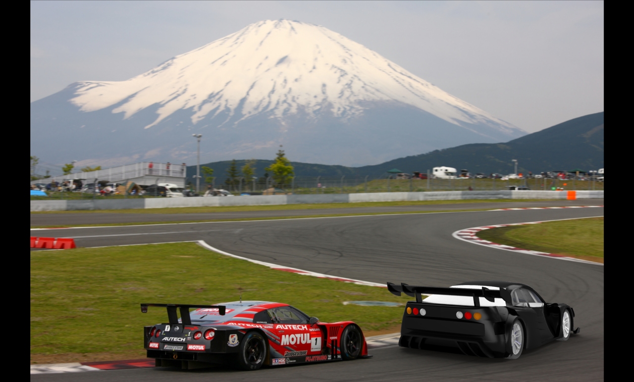 A3004223-跟踪超级跑车车身