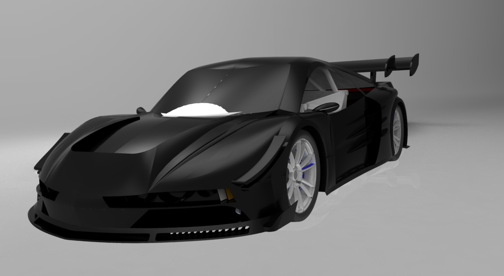 A3004223-跟踪超级跑车车身