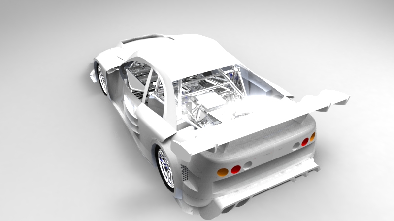 A3004223-跟踪超级跑车车身