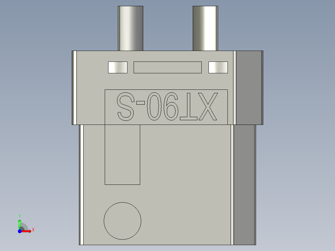 接插件(163)前视图