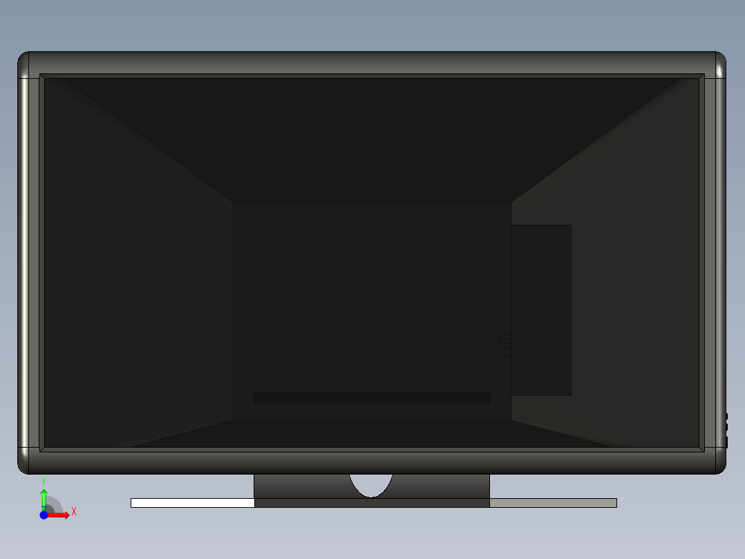 B3004375-电视前视图