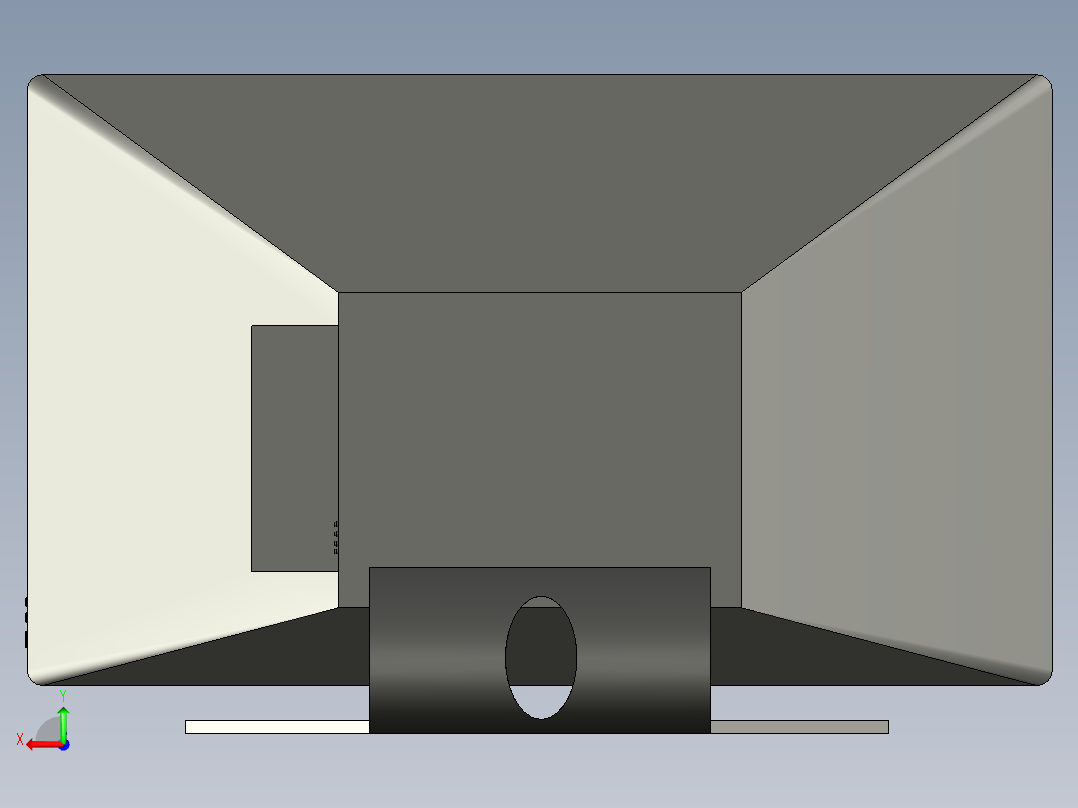 B3004375-电视后视图